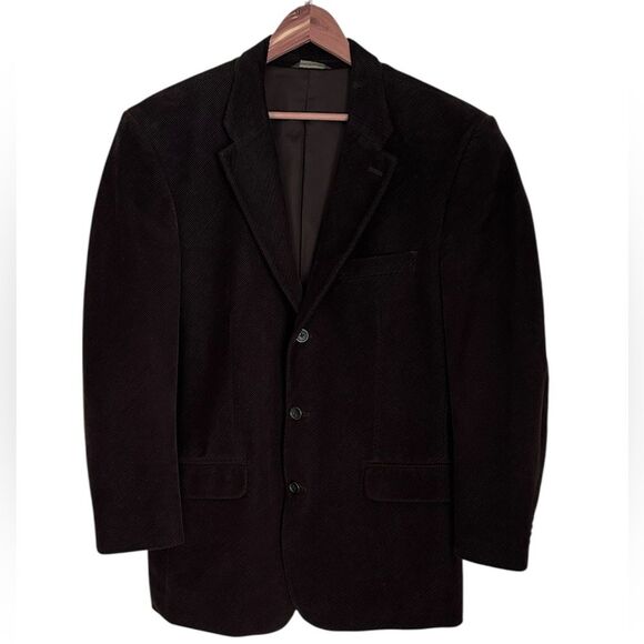 Vintage Banana Republic Corduroy Blazer 44S Brown Made in Turkey Ivy Preppy Y2K - Picture 1 of 14